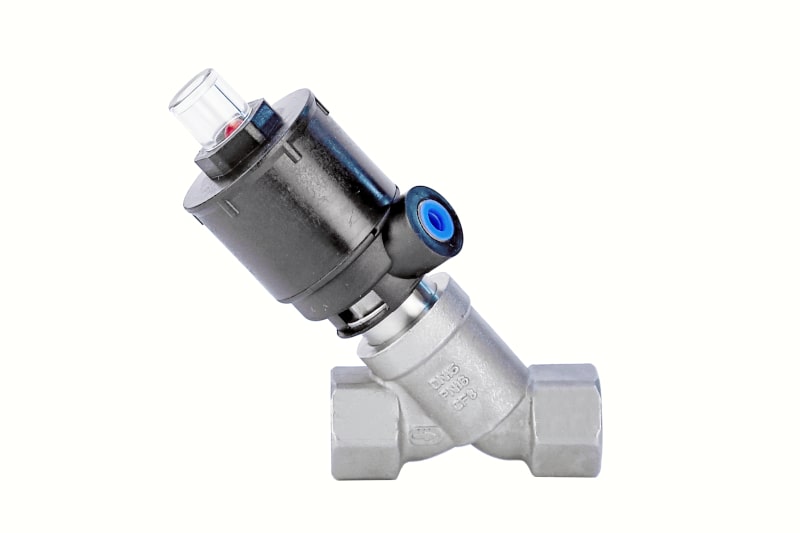 Pneumatic Angle Seat Valve